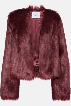 GALVAN Manouchi faux fur jacket
