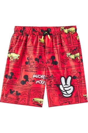 Marc Jacobs X Mickey Mouse printed swim trunks