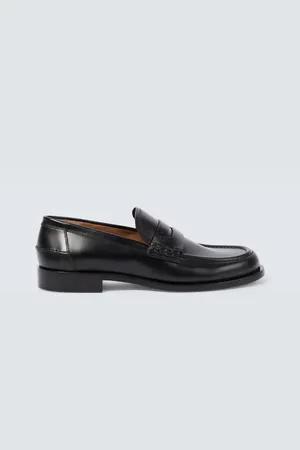 Gianvito Rossi Michael leather loafers