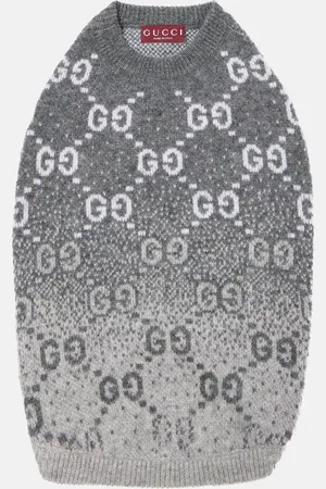 Gucci Wool jacquard dog sweater