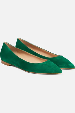 Gianvito Rossi Gianvito suede ballet flats