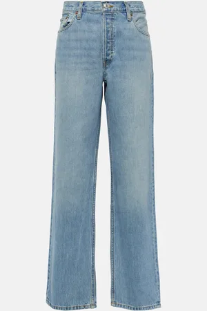 RE/DONE Mid-rise straight jeans