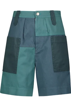 Marant Etoile Kalerna cotton and linen shorts