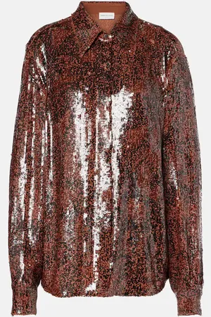 DRIES VAN NOTEN Sequined shirt