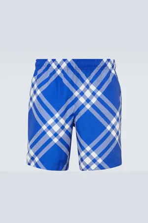 Burberry Checked swim shorts