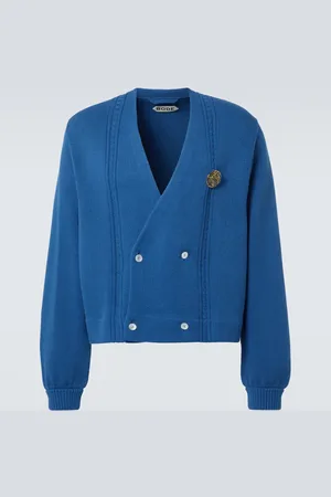 BODE Double-breasted cotton cardigan
