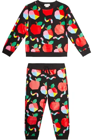 Stella McCartney Printed cotton sweatshirt and sweatpants