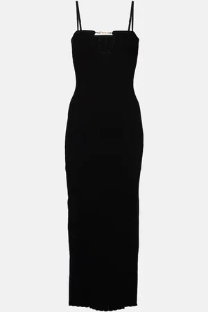 Jacquemus La Robe Sierra Bretelles midi dress