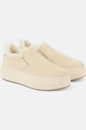 Hogan Skyscraper suede platform slip-on sneakers