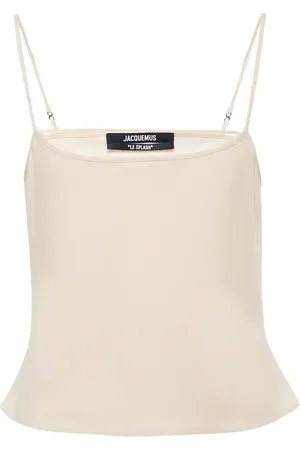 Jacquemus Le Haut Tangelo wool-blend tank top