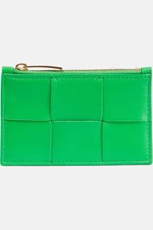 Bottega Veneta Intreccio leather card holder