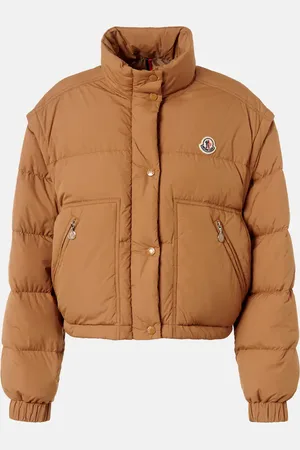 Moncler Selle logo down jacket