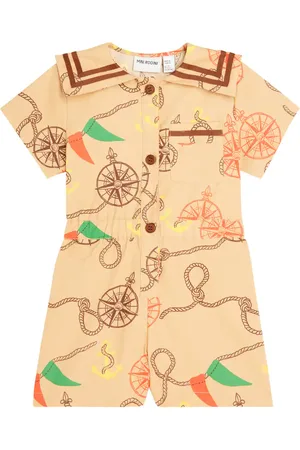 Mini Rodini Nautical cotton playsuit