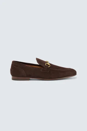 Gucci Jordaan suede loafers