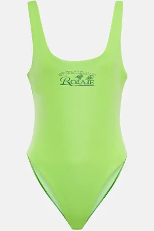 ROTATE Cismione logo swimsuit