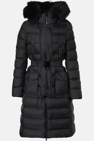 Moncler Khloe shearling-trimmed down jacket