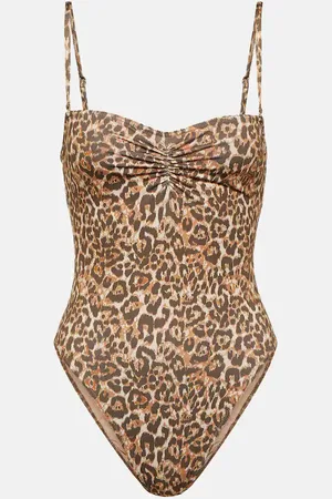 Bananhot Paris Wild animal-printed swimsuit