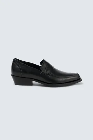OUR LEGACY Cypher leather penny loafers
