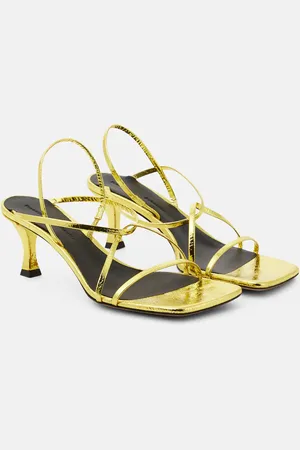 Proenza Schouler 60 leather slingback sandals