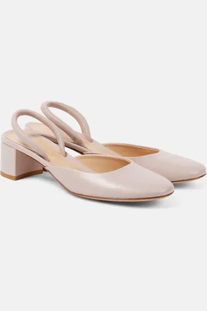 Gianvito Rossi Tivoli leather mules