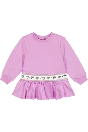MONNALISA X Chiara Ferragni baby jersey sweatshirt dress