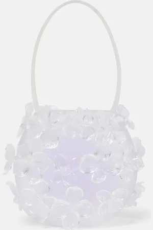SUSAN FANG Floral-appliquÃ© TPU shoulder bag