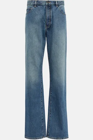 Alaïa Lover low-rise straight jeans