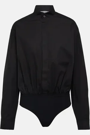 Alaïa Cotton poplin bodysuit