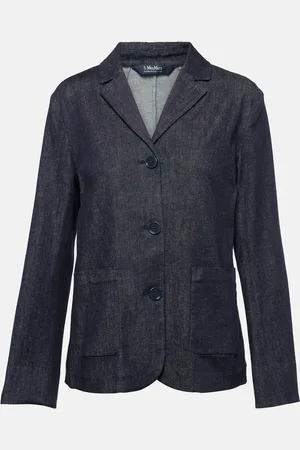 Max Mara Robin denim blazer