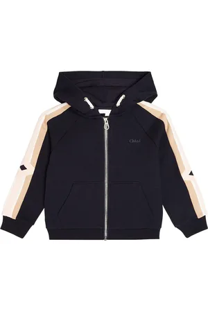 Chloé Logo cotton jersey hoodie
