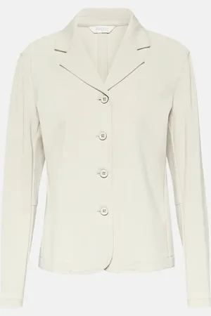 Max Mara Duomo single-breasted jersey blazer