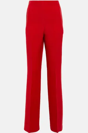 Roland Mouret Wide-leg wool-blend pants