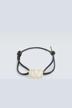 VALENTINO GARAVANI VLogo leather bracelet