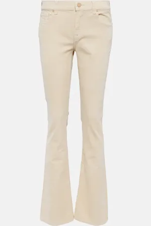 7 for all Mankind Mid-rise flared jeans