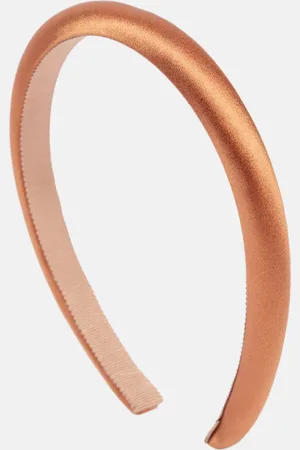 Jennifer Behr Mirren padded silk satin headband
