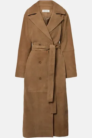Rohe Suede wrap coat
