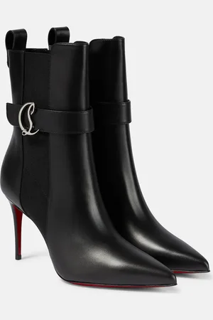 Christian Louboutin CL Chelsea leather ankle boots