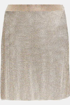 GIUSEPPE DI MORABITO Crystal-embellished miniskirt
