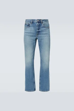 Frame Boxy Jean faded straight jeans