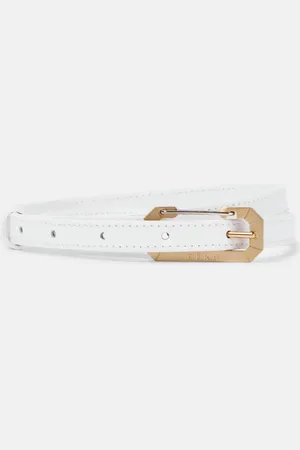 Eera Logo-engraved leather belt