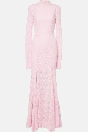 ROTATE Lace maxi dress