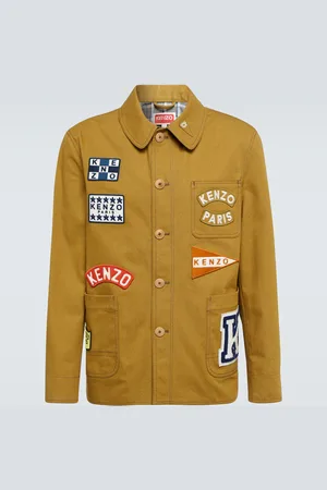 Kenzo Embroidered cotton jacket