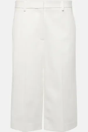 NILI LOTAN Erza cotton Bermuda shorts