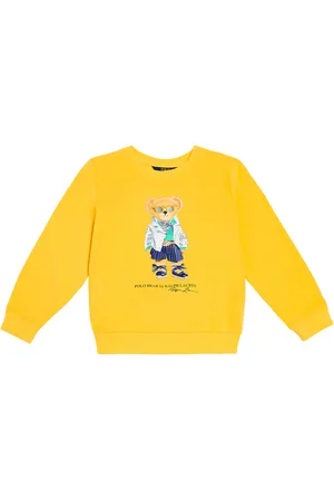 Ralph Lauren Polo Bear cotton-blend fleece sweatshirt
