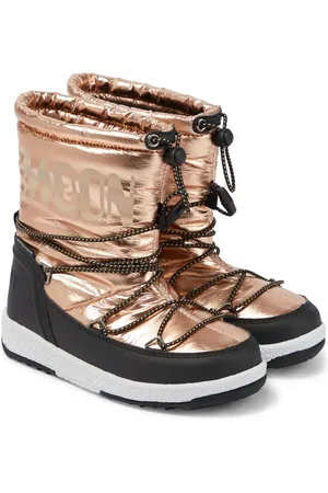 Moon Boot Metallic snow boots