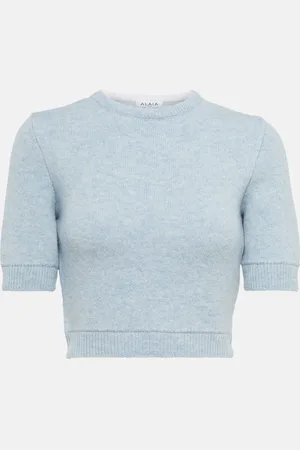 Alaïa Wool crop sweater