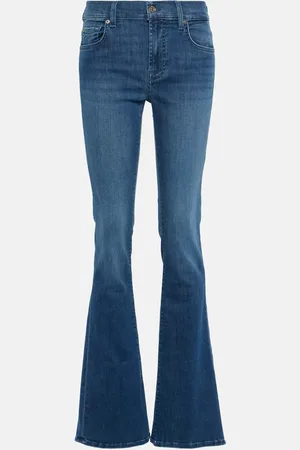 7 for all Mankind Mid-rise bootcut jeans