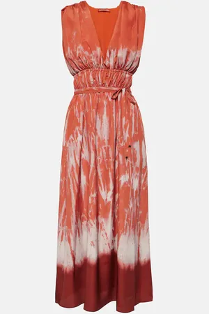 Altuzarra Fiona ruched midi dress
