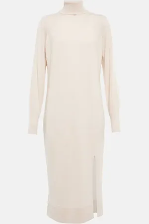 Jardin des Orangers Wool and cashmere sweater midi dress