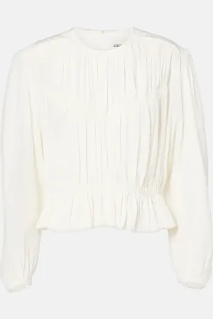 Isabel Marant Gelina crÃªpe de chine blouse